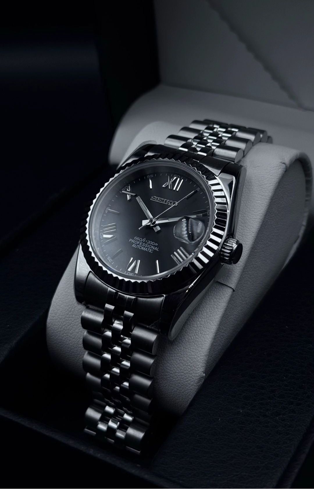 Seiko Mod - Romain Black