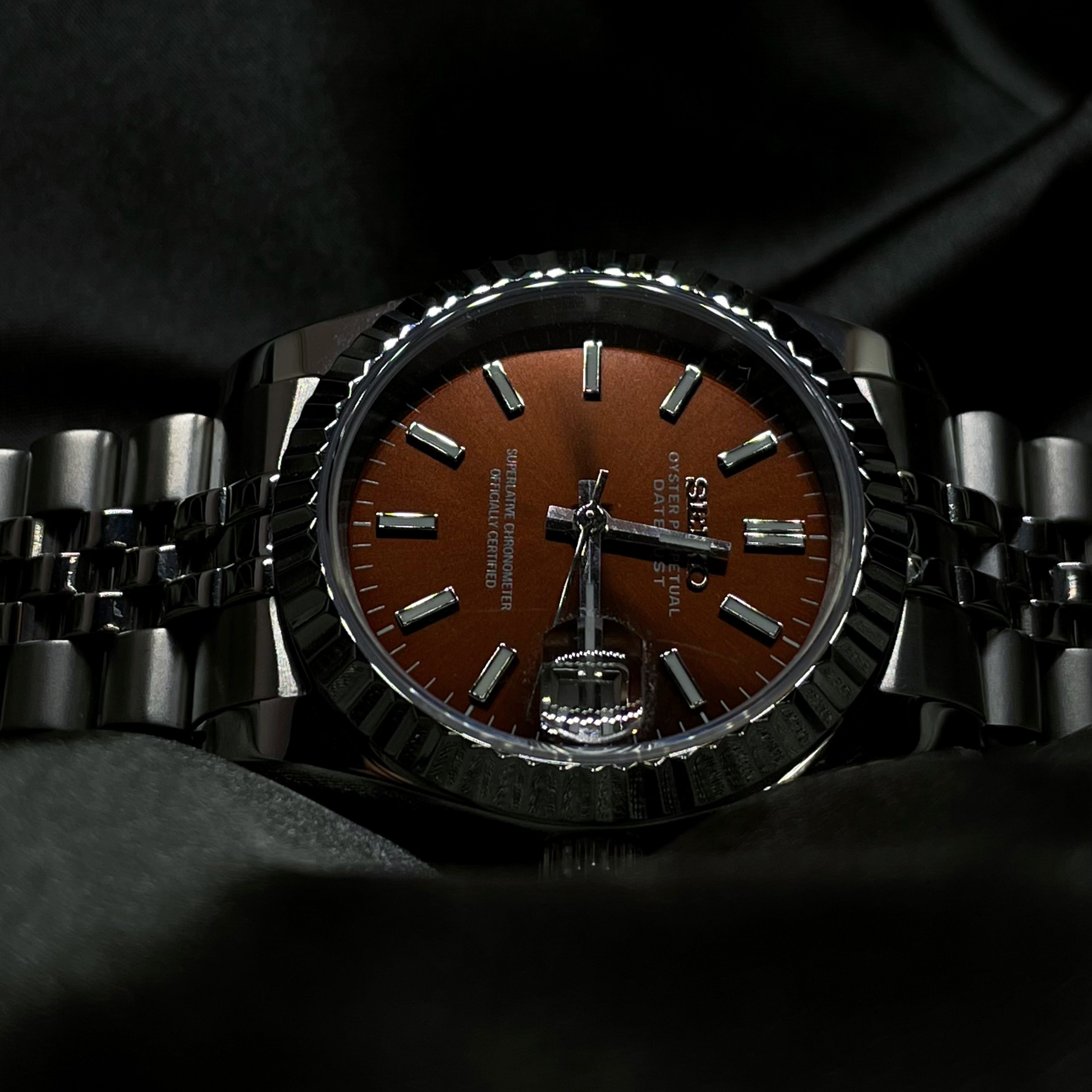 Seiko Mod - Chocolat