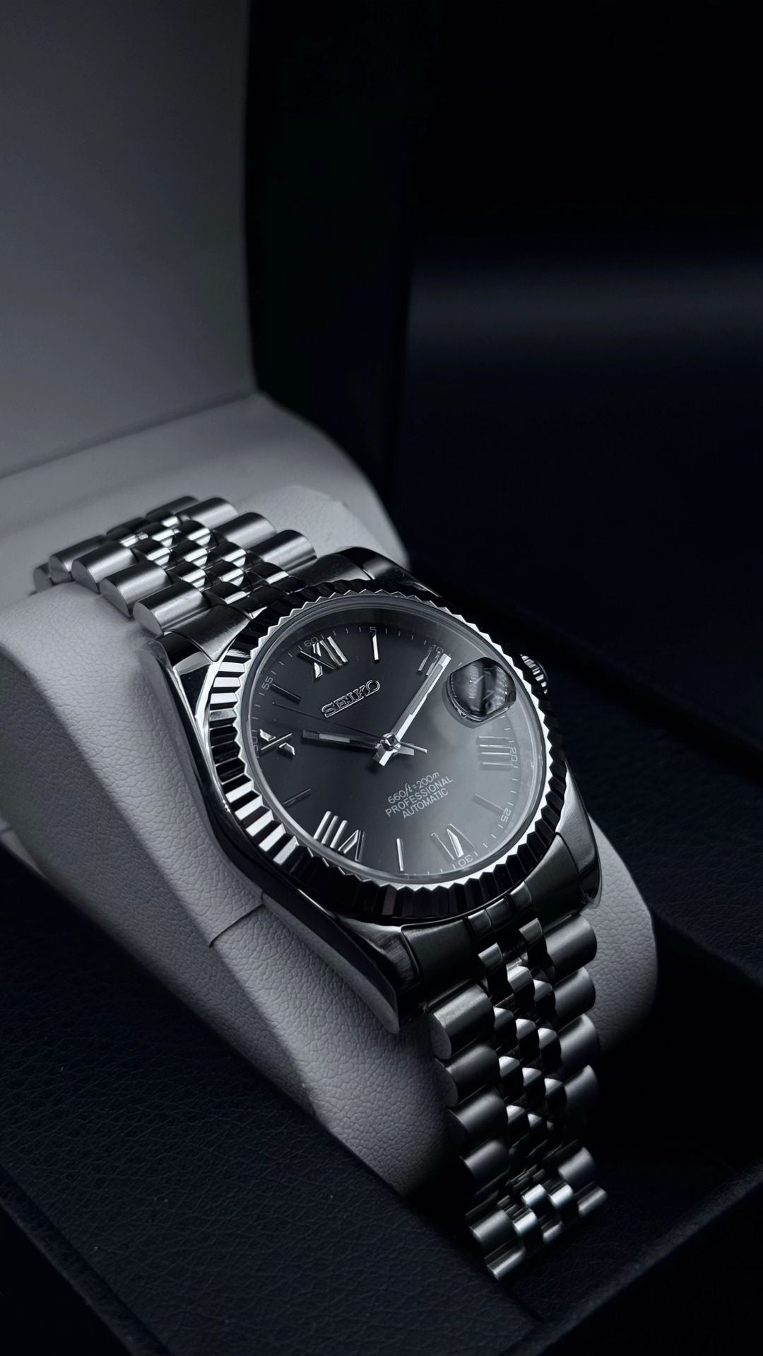 Seiko Mod - Romain Black