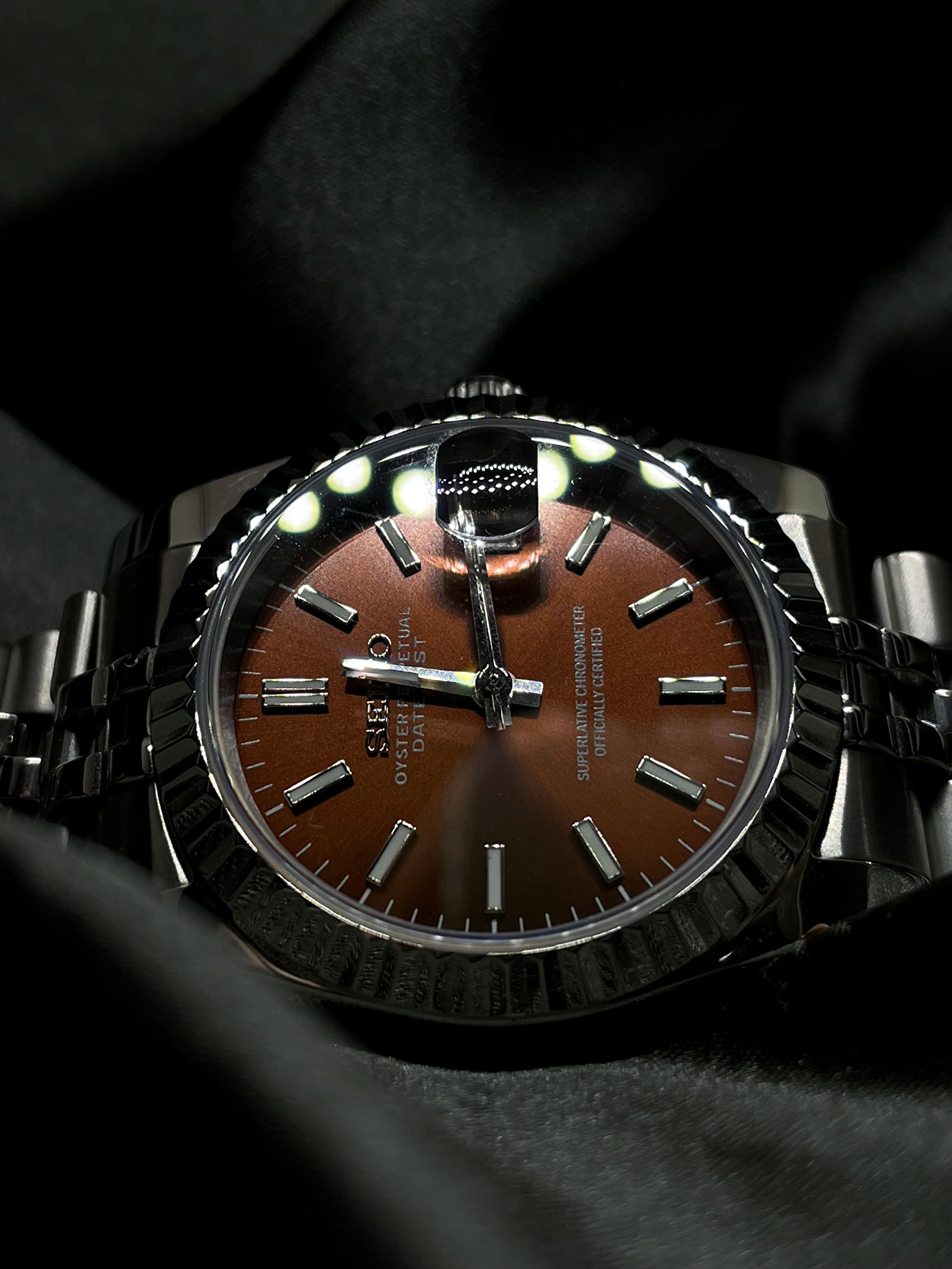 Seiko Mod - Chocolat