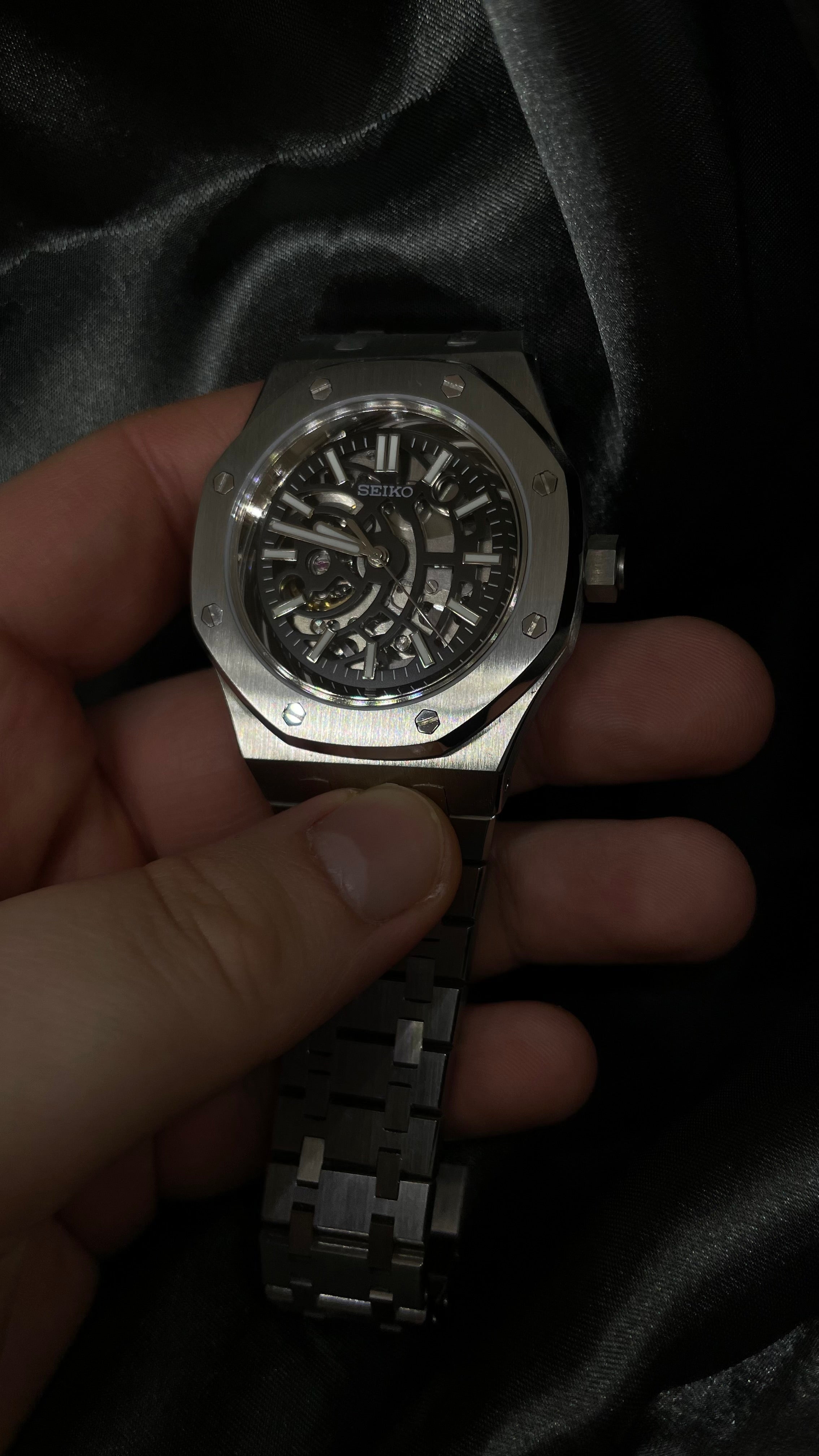 Seiko Mod - Royal Oak Skeleton