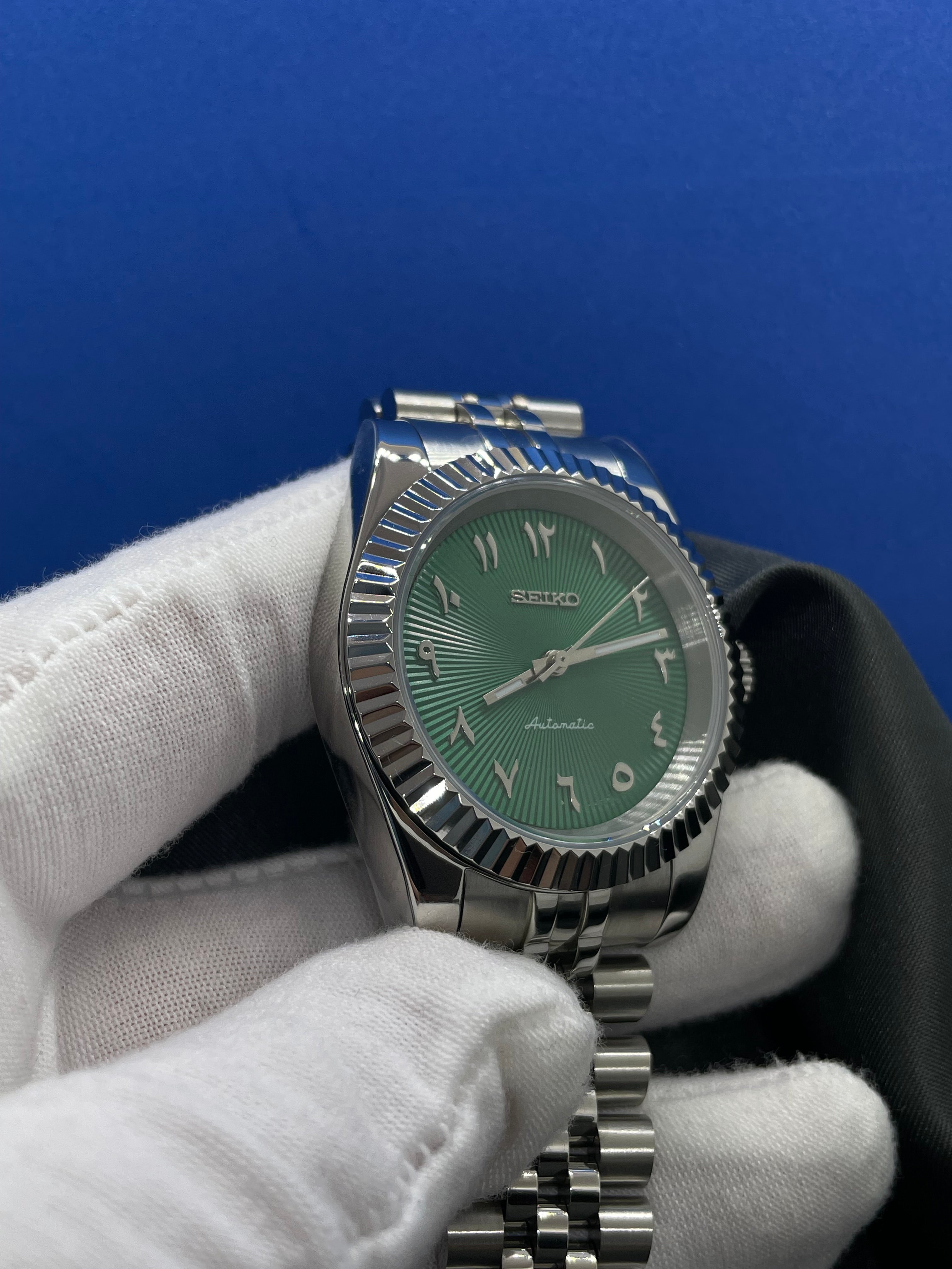 Seiko Mod - Arabic Dial Vert