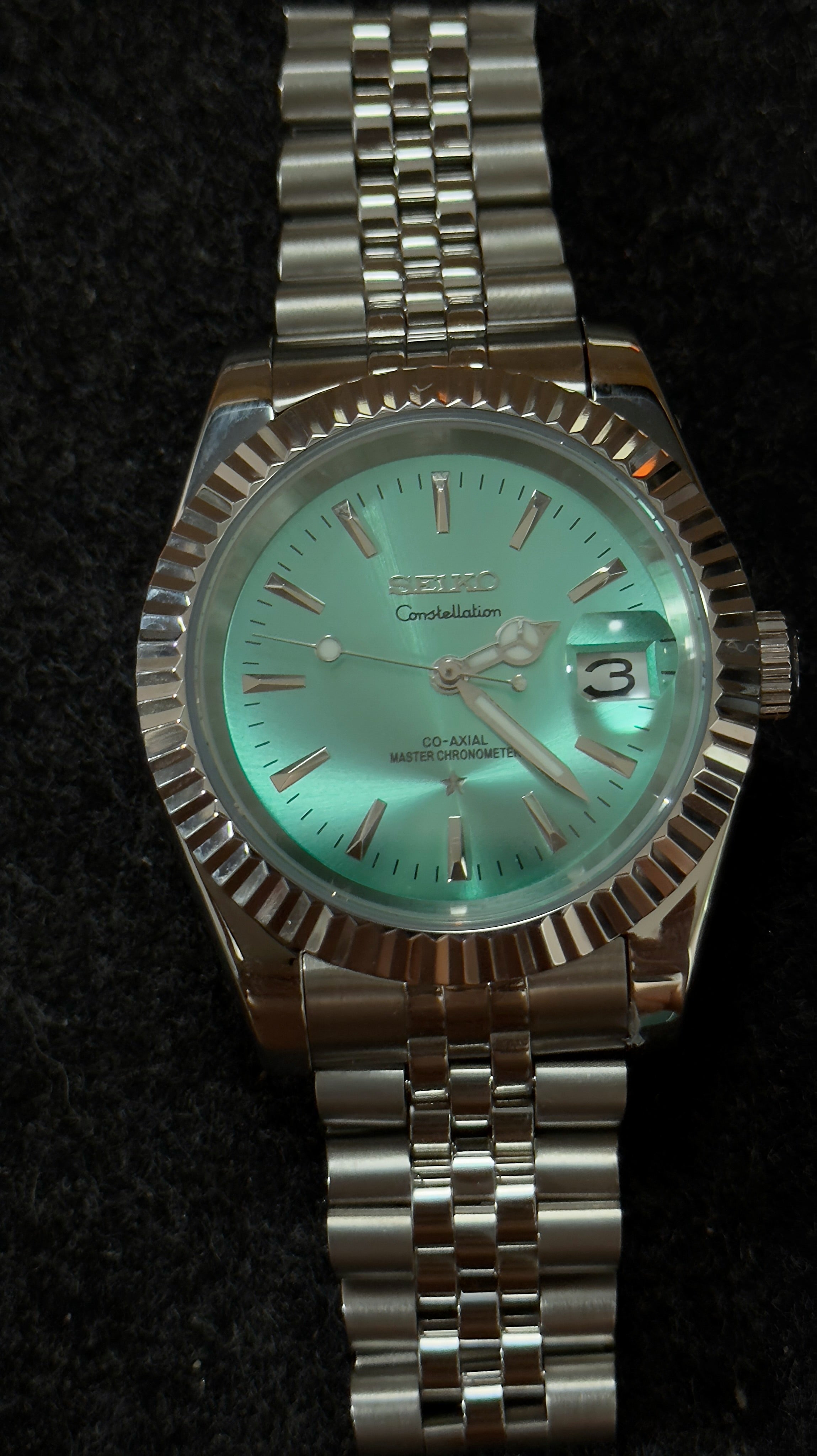 Seiko Mod - Grand Bleu