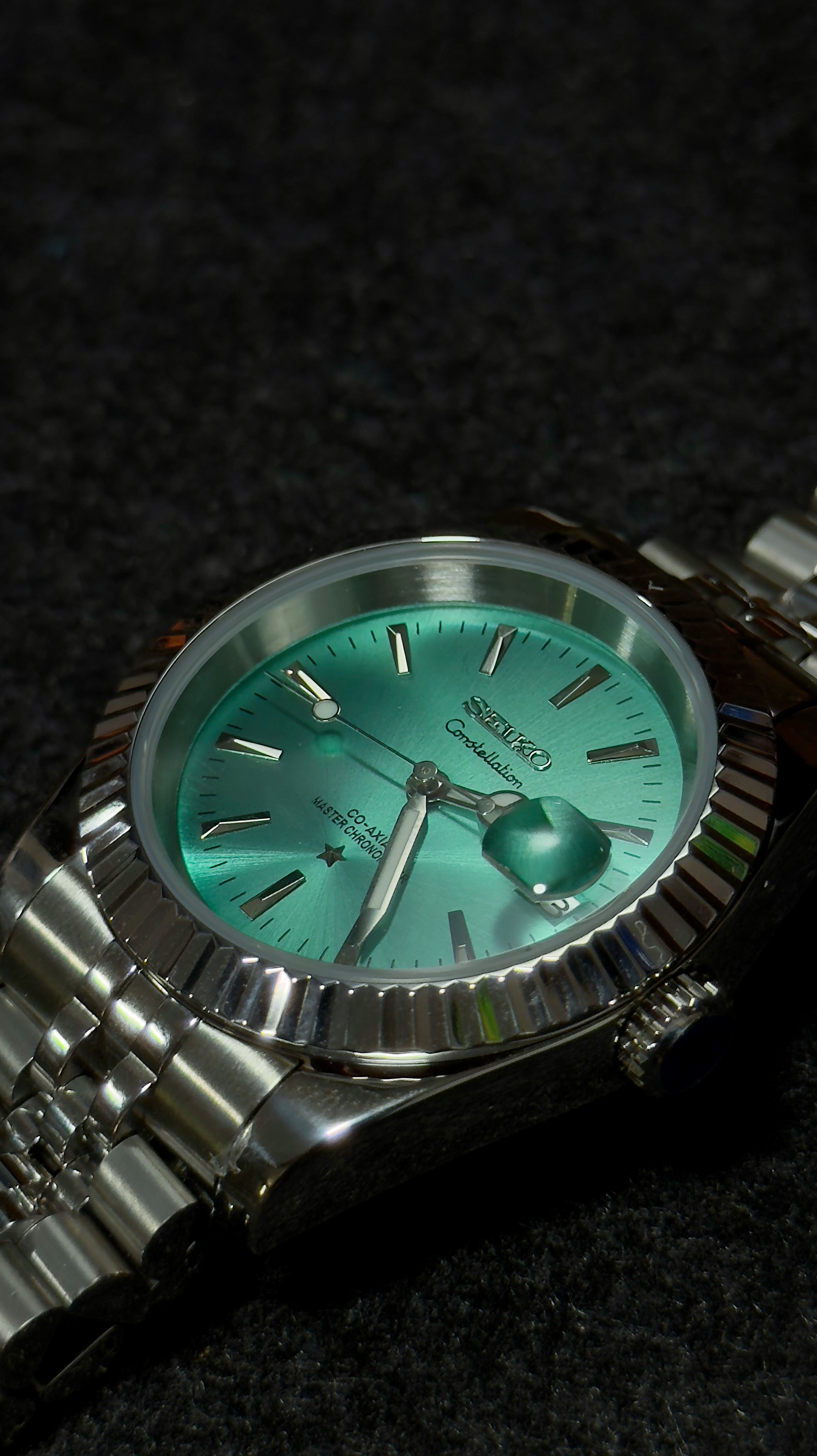 Seiko Mod - Grand Bleu