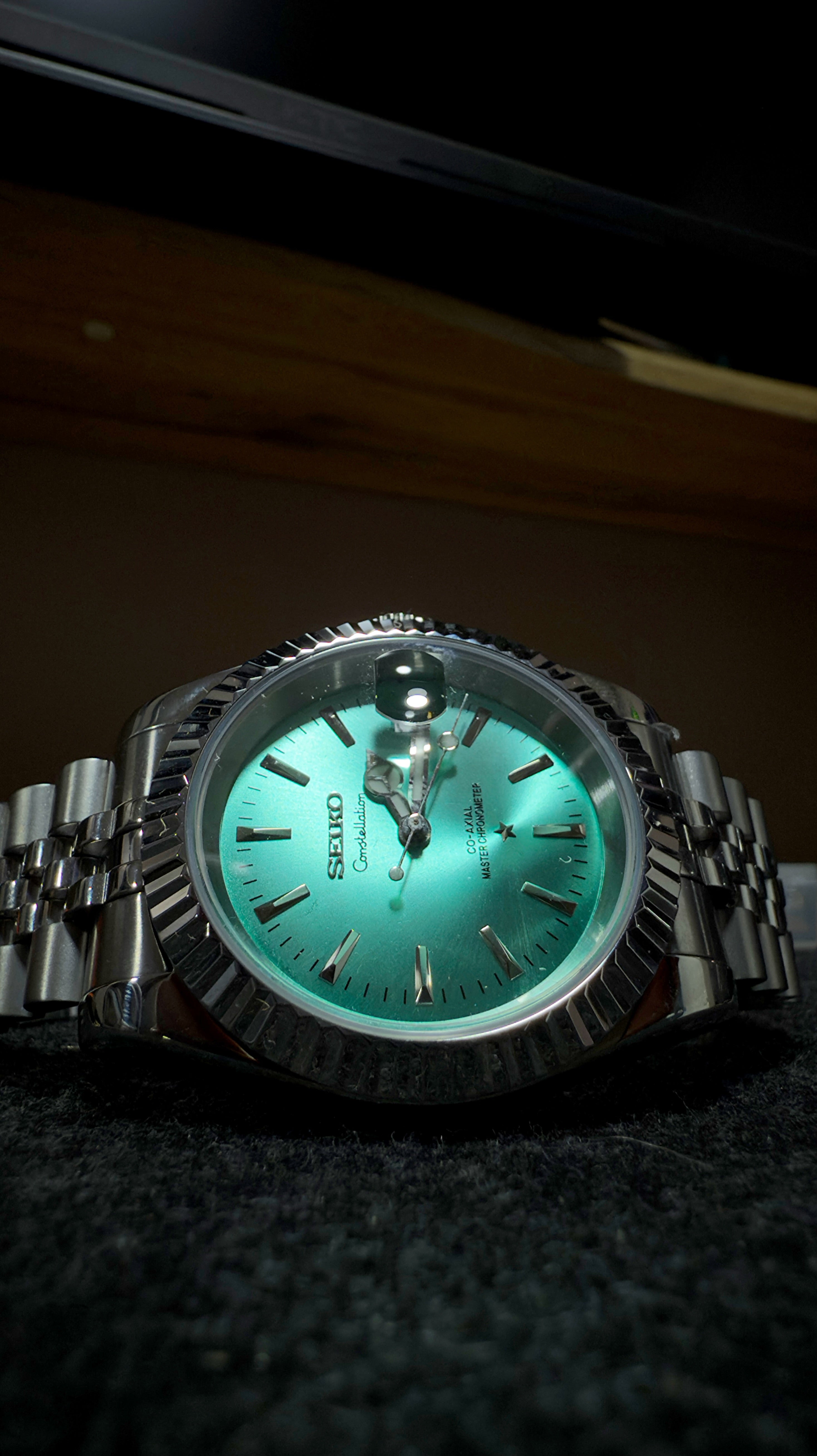 Seiko Mod - Grand Bleu