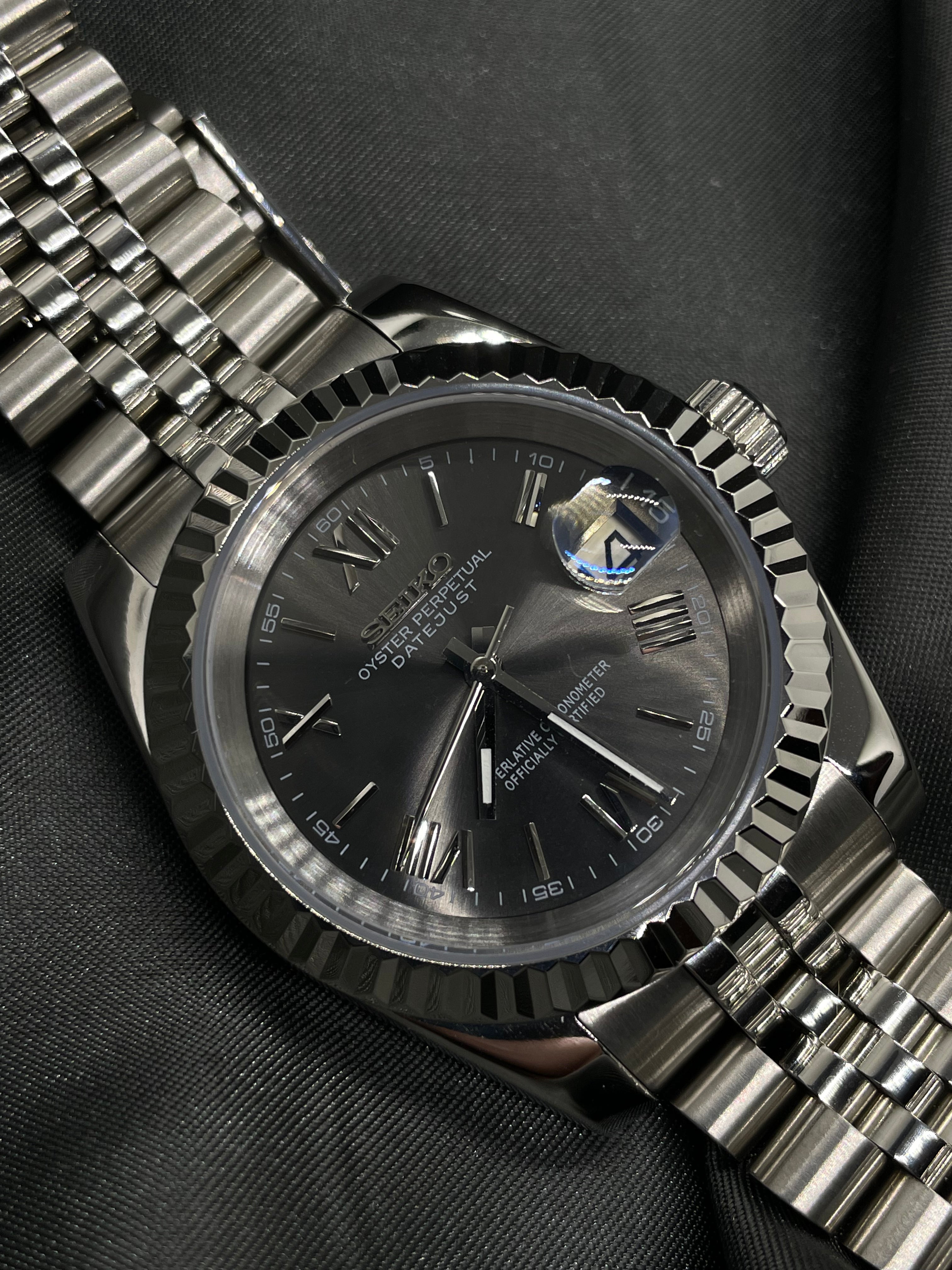 Seiko Mod - Romain Gris