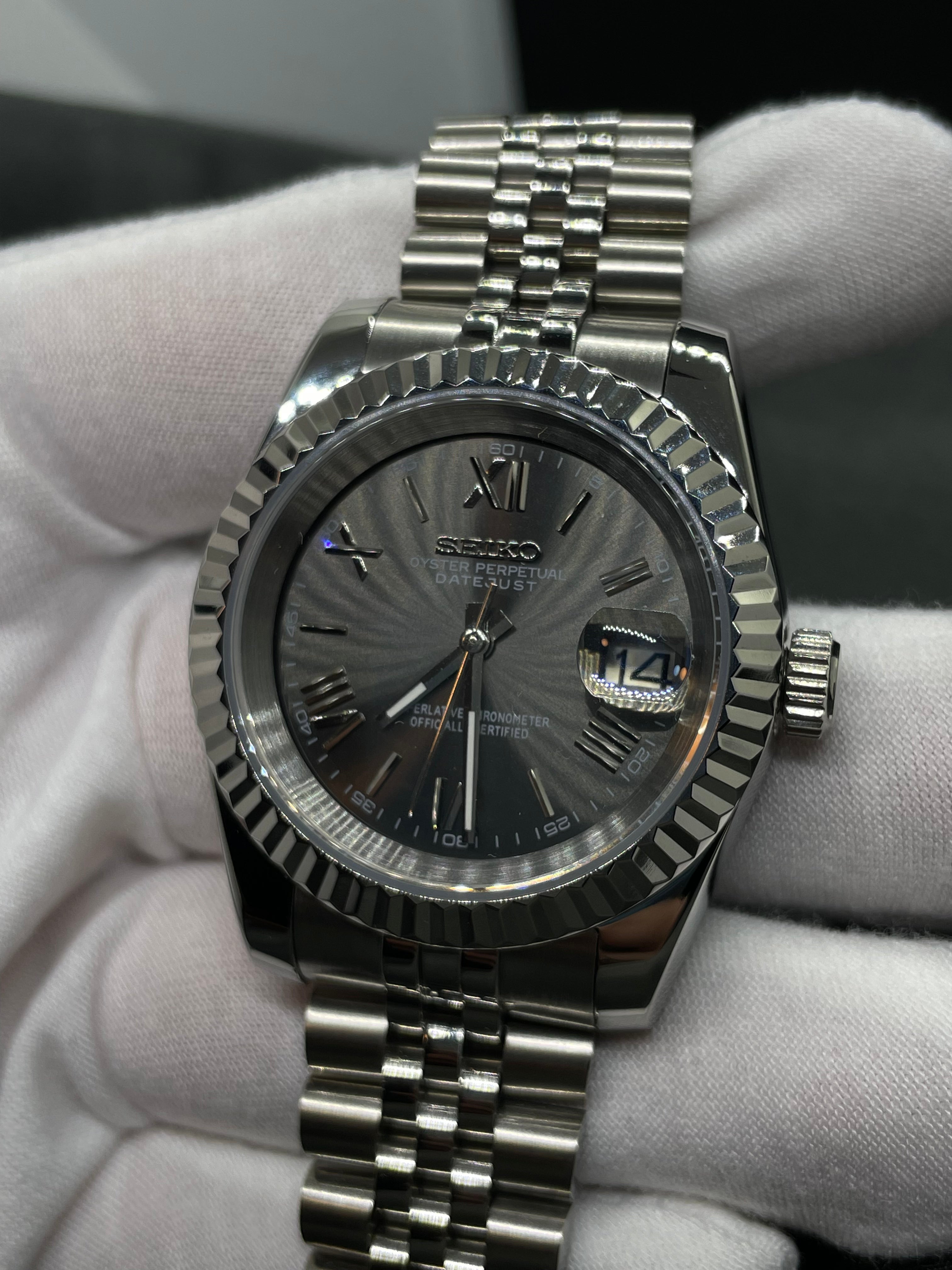 Seiko Mod - Romain Gris