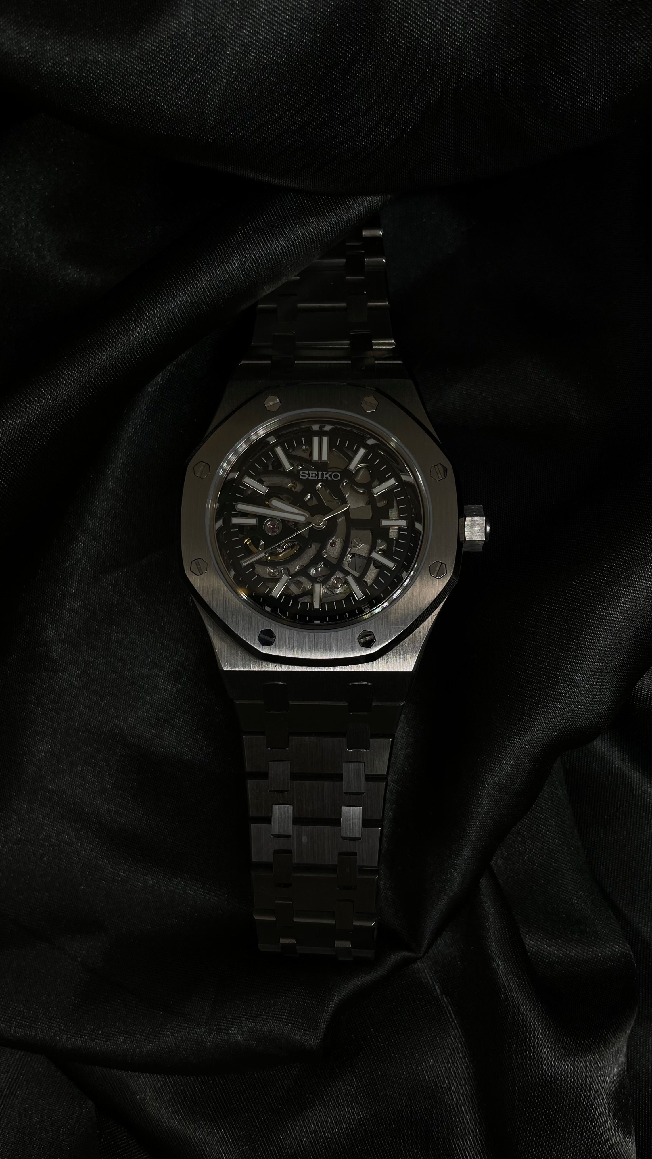 Seiko Mod - Royal Oak Skeleton
