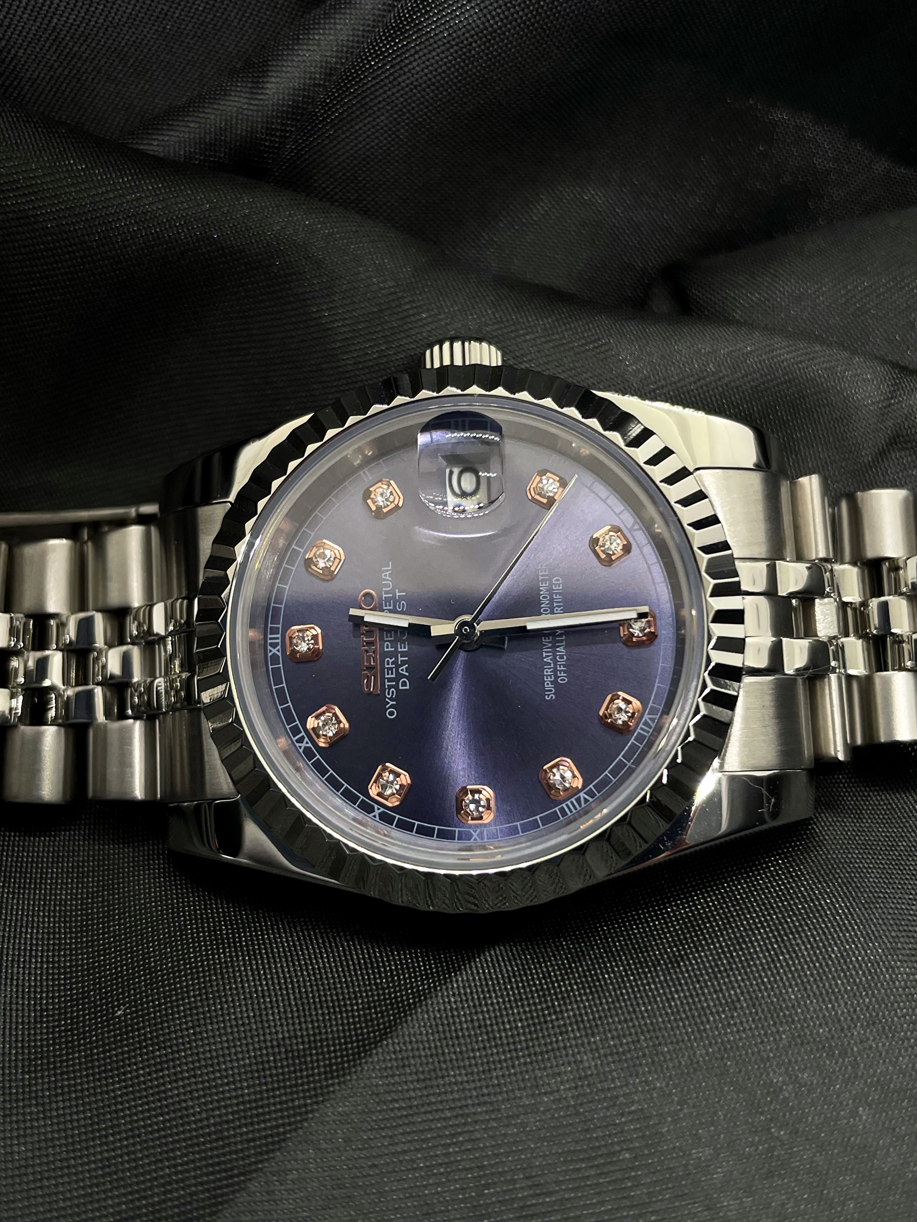 Seiko Mod - Purple Diamond