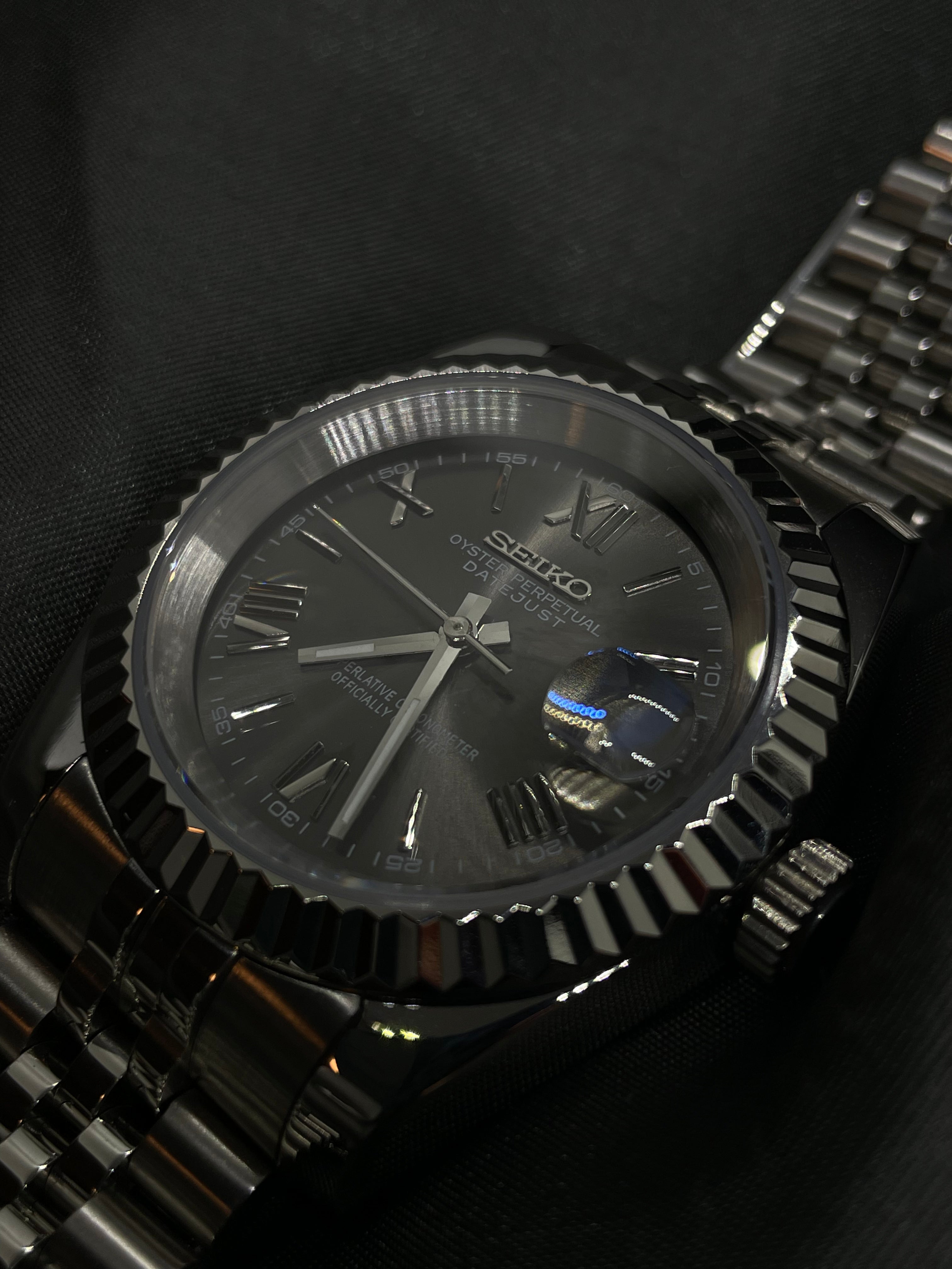 Seiko Mod - Romain Gris